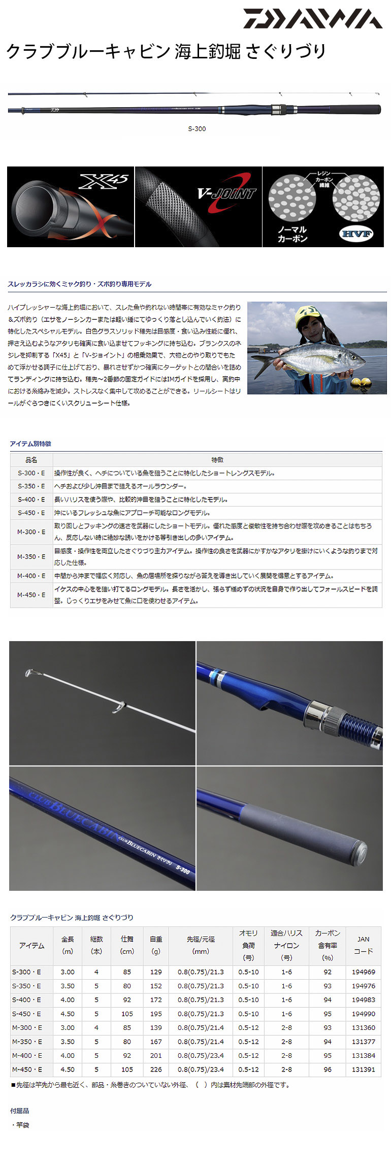 Daiwa 18 Club Bluecabin M 350 海上釣堀用竿 漁拓釣具官方線上購物平台 Daiwa 18 Club Bluecabin M 350 海上釣堀用竿 漁拓釣具官方線上購物平台