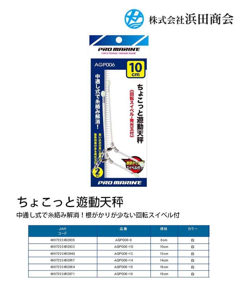 市場 プロマリン MARINE PRO キスカレイ天秤