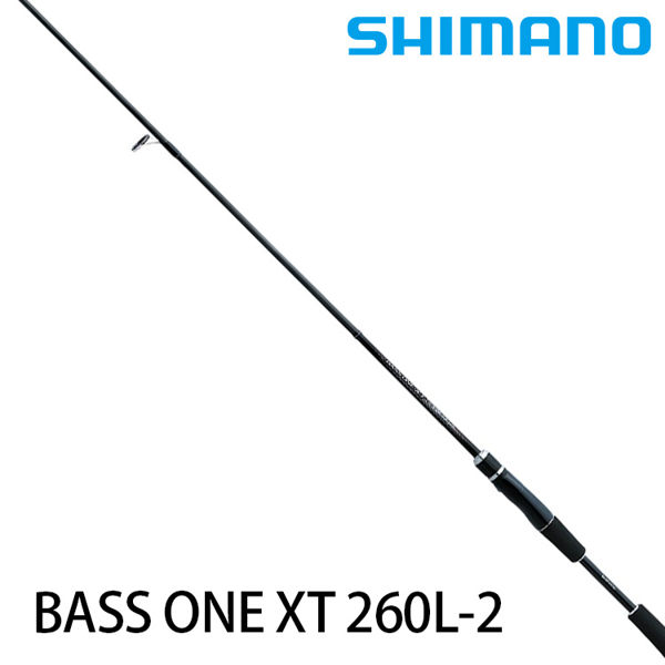 SHIMANO 18 BASS ONE XT 260L-2 [淡水路亞竿] [新手入門]