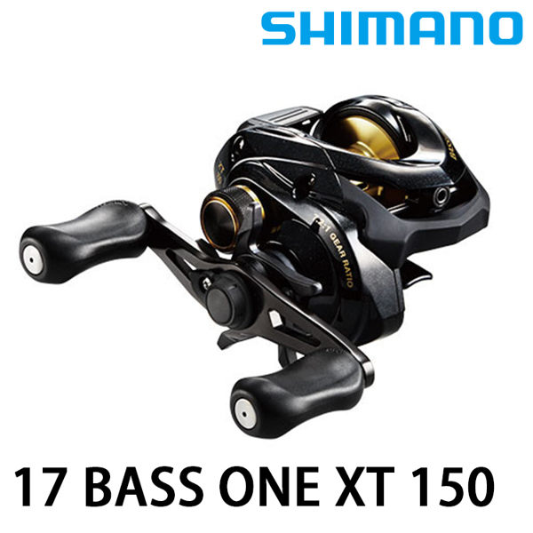 SHIMANO 17 BASS ONE XT 150 右[兩軸捲線器] - 漁拓釣具官方線上購物平台