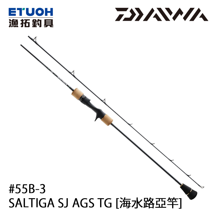 DAIWA SALTIGA SJ AGS 55B-3 TG [船釣路亞竿] [鐵板竿]