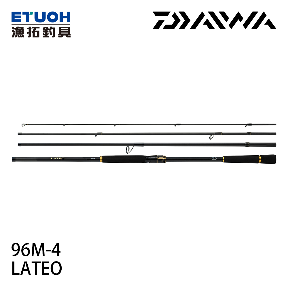 DAIWA LATEO 96M-4・K [海水路亞竿] [海鱸竿] [多節竿] - 漁拓釣具官方