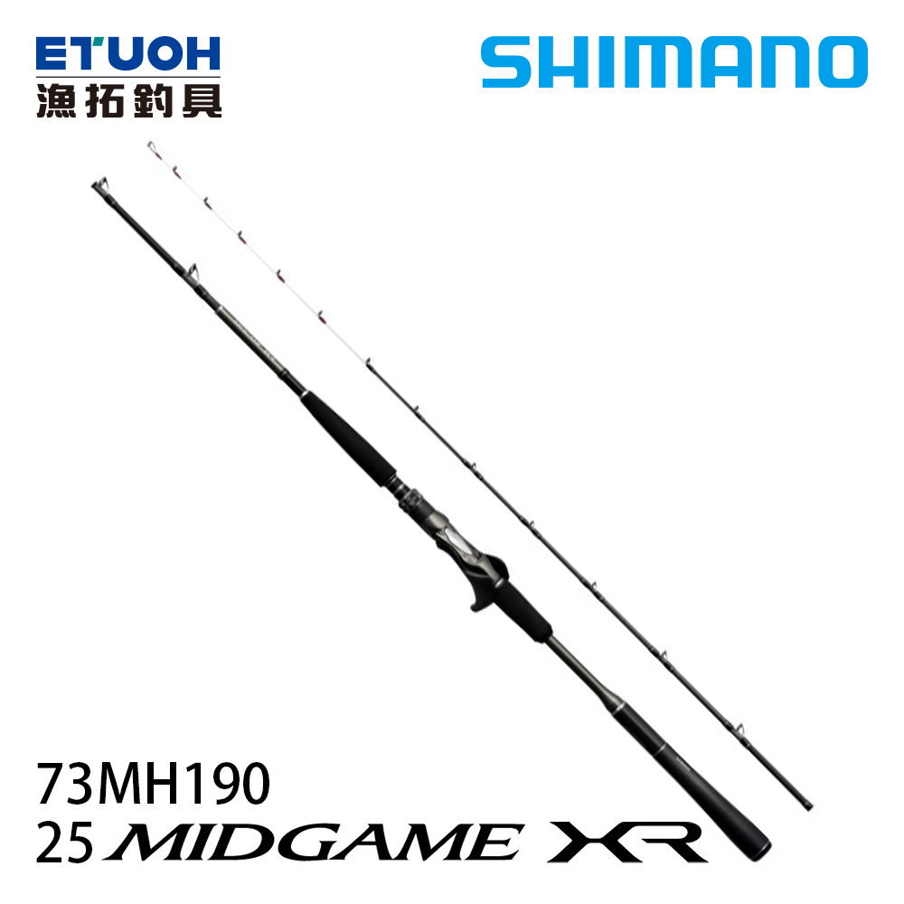 SHIMANO 25 MIDGAME XR 73MH190 [船釣竿]