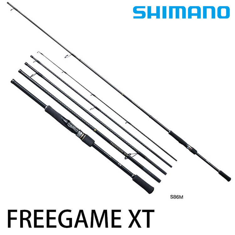 SHIMANO FREEGAME XT S96ML [海水路亞旅竿] [軟絲竿] - 漁拓釣具官方 