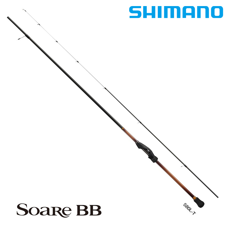 SHIMANO 19 SOARE BB S80L-T [海水路亞竿] [根魚竿]