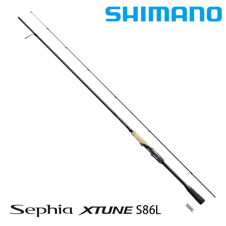 SHIMANO 20 SEPHIA XTUNE S86L [海水路亞竿] [軟絲竿]