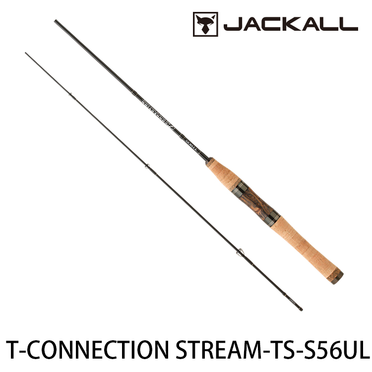 JACKALL T-CONNECTION STREAM TS-S56UL [淡水路亞竿] [鱒魚竿]