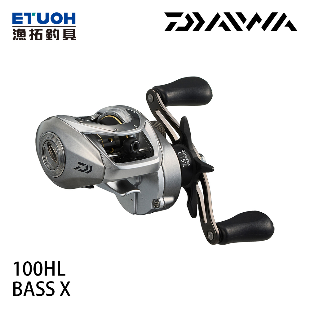 DAIWA 24 BASS X 100HL [左手捲][兩軸捲線器]