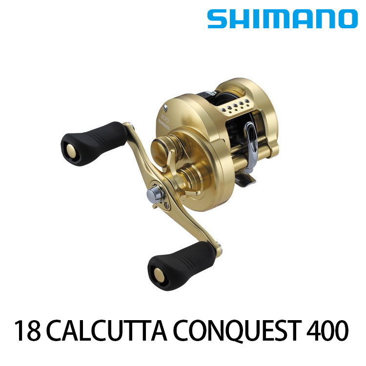 SHIMANO 18 CALCUTTA CONQUEST 400型(兩軸捲線器) - 漁拓釣具官方線上