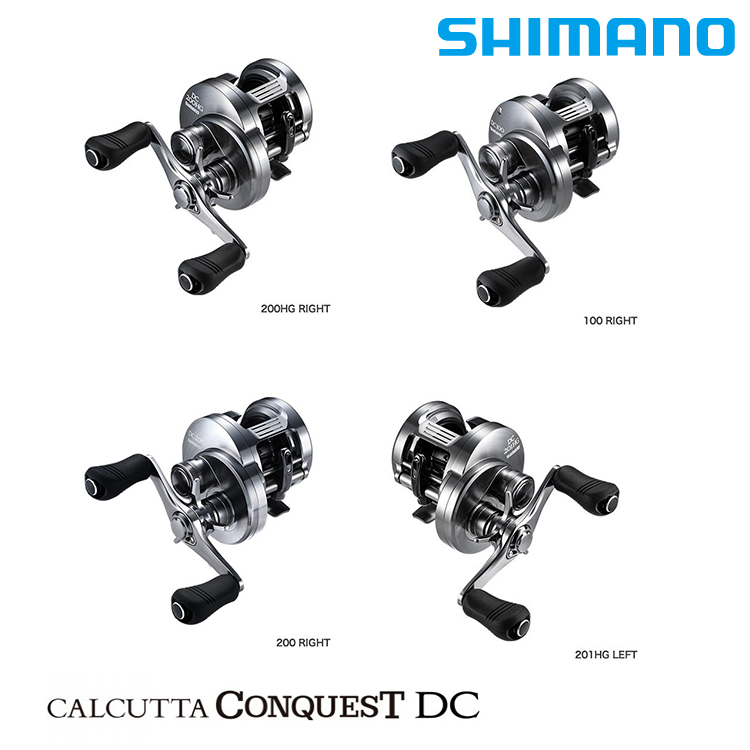 SHIMANO CALCUTTA CONQUEST DC 200HG [兩軸捲線器][DC康]