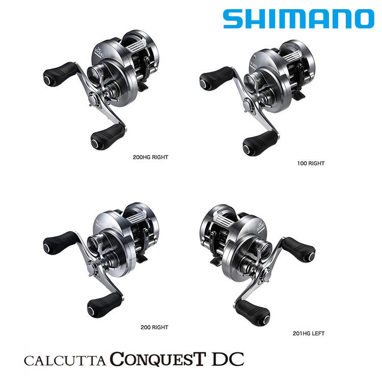 SHIMANO 20 CALCUTTA CONQUEST DC 200HG [兩軸捲線器] - 漁拓釣具官方線上購物平台