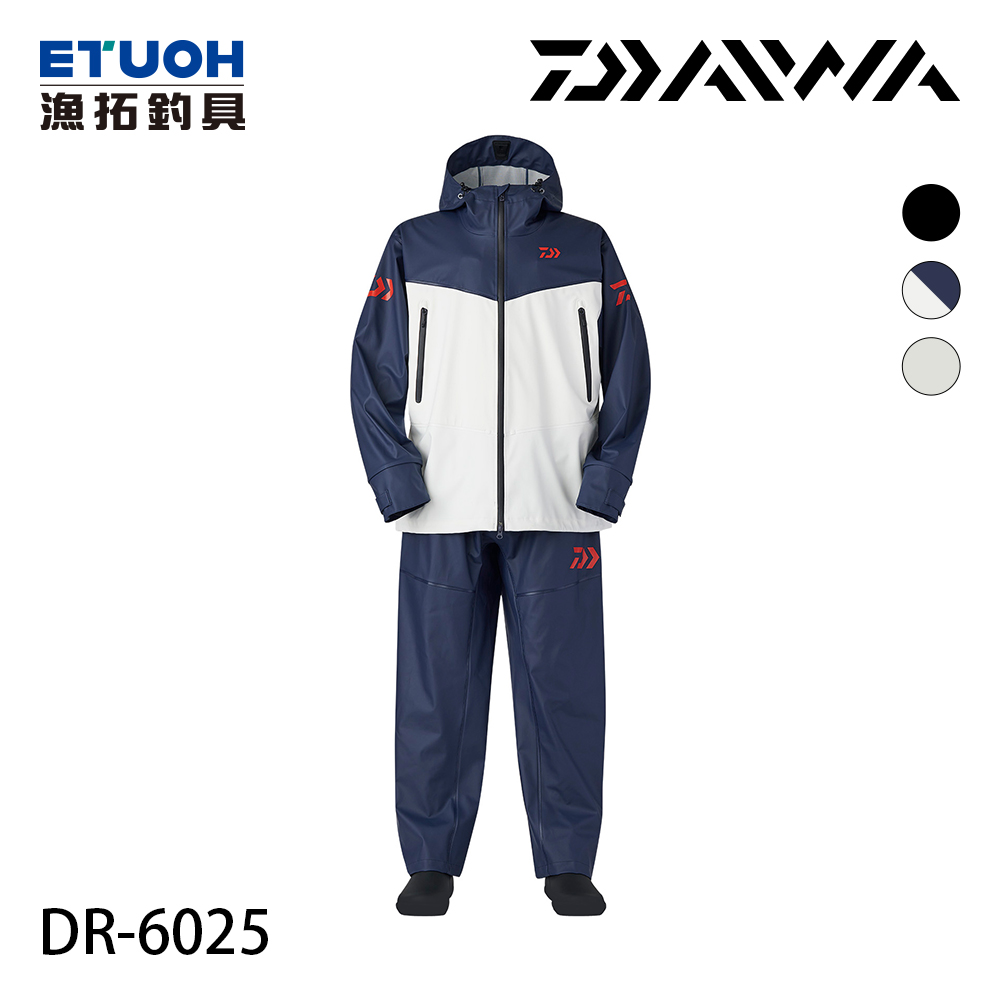 DAIWA DR-6025 海軍藍 M-XL [雨衣套裝]