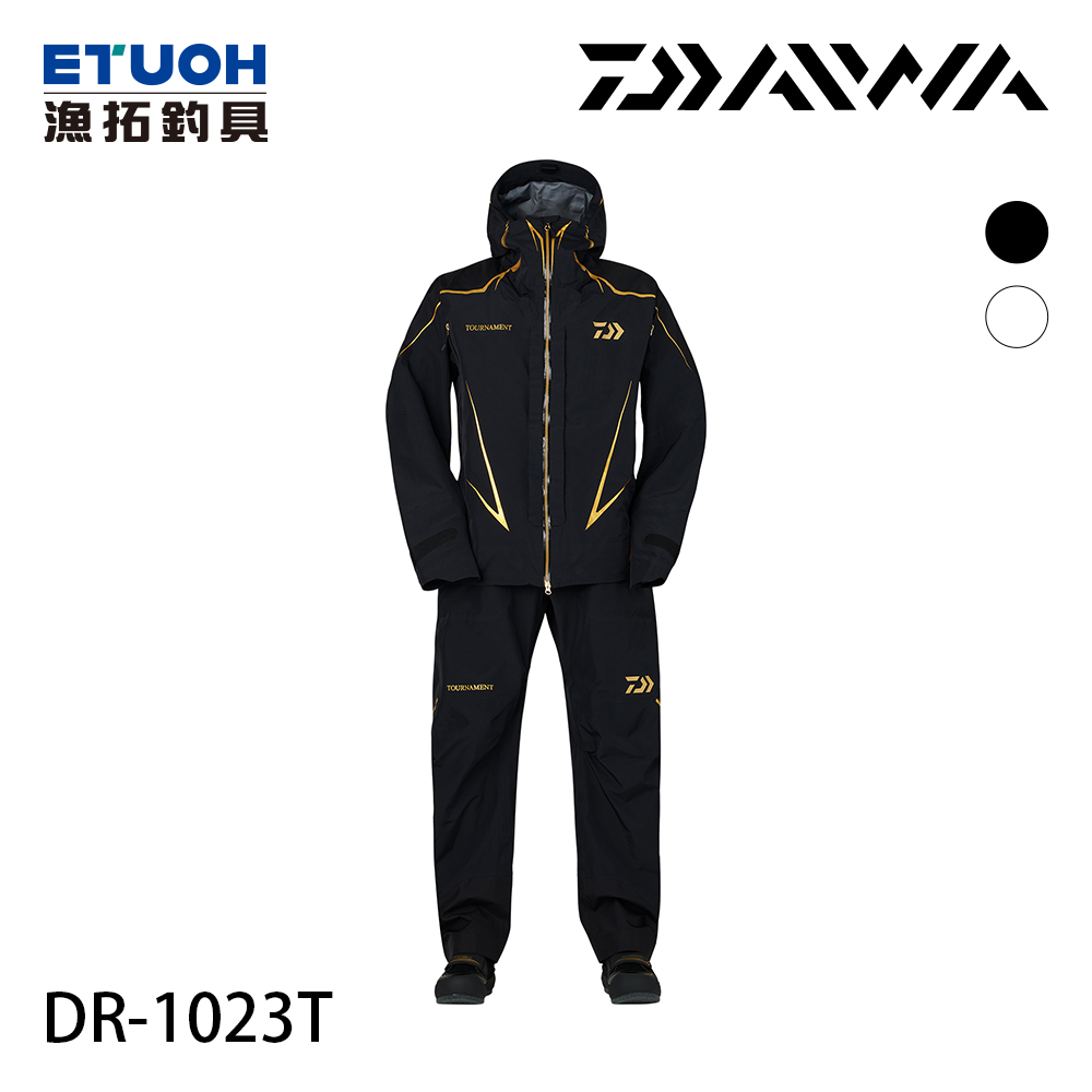 DAIWA DR-1023T 黑 #M-#XL [GORE-TEX 透氣防水套裝] [超取限購一件]