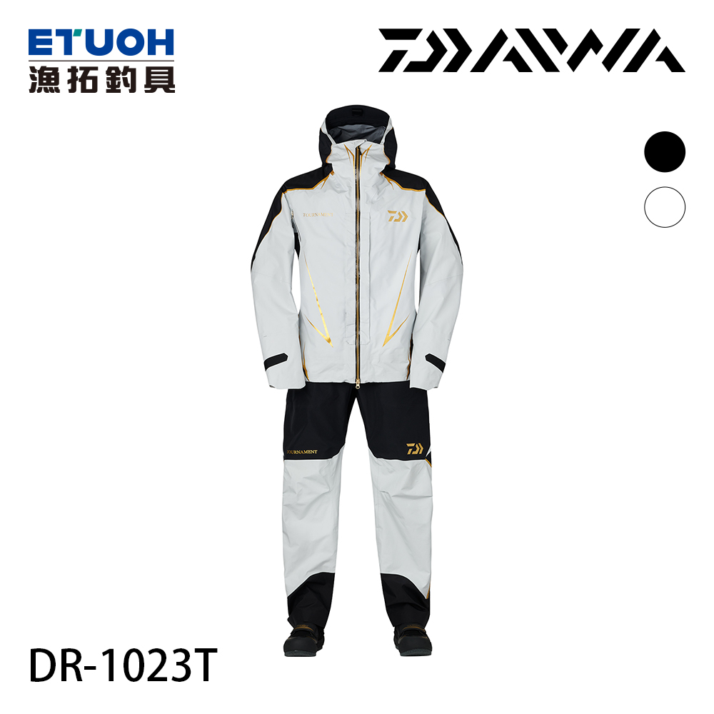 DAIWA DR-1023T 白 #M-#XL [GORE-TEX 透氣防水套裝] [超取限購一件]