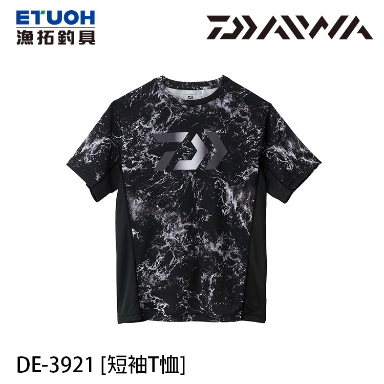 DAIWA DE-3921 黑波紋 [短袖T恤]