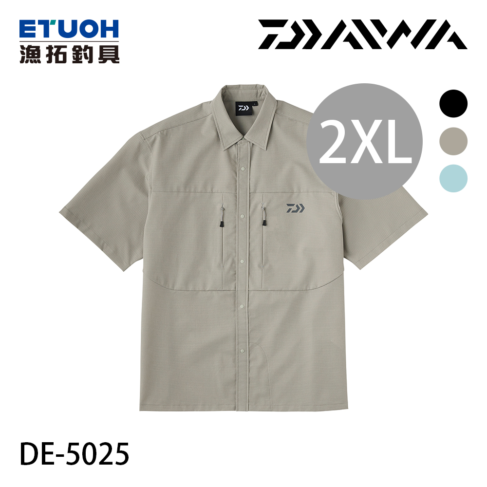 DAIWA DE-5025 灰米 2XL [襯衫]