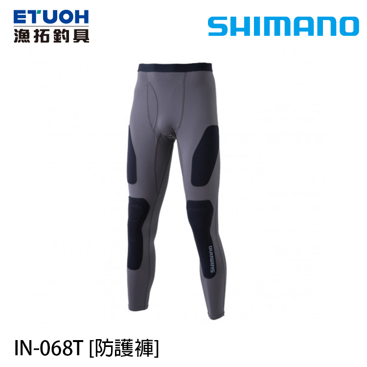 SHIMANO IN-068T 炭黑 [防護褲]