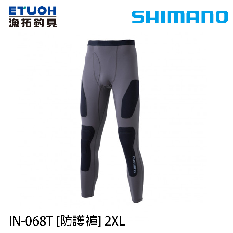 SHIMANO IN-068T 炭黑 #2XL [防護褲]