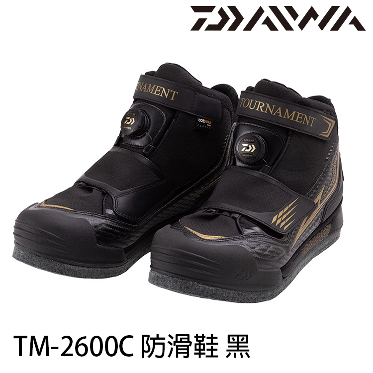 DAIWA TM-2600C 黑[防滑鞋] - 漁拓釣具官方線上購物平台