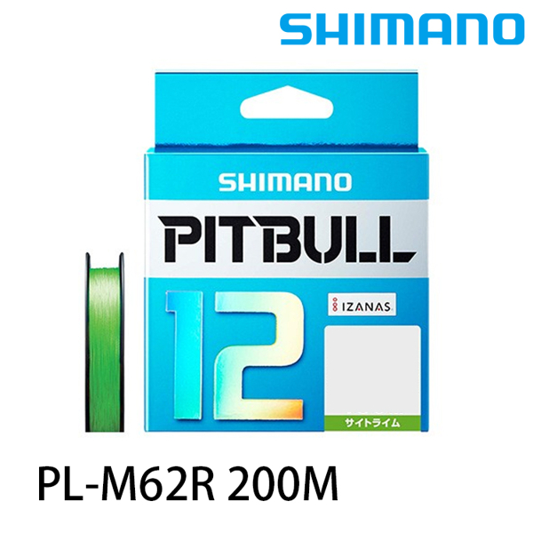 SHIMANO PL-M62R PITBULL 萊姆綠 200M [PE線][存貨調整]