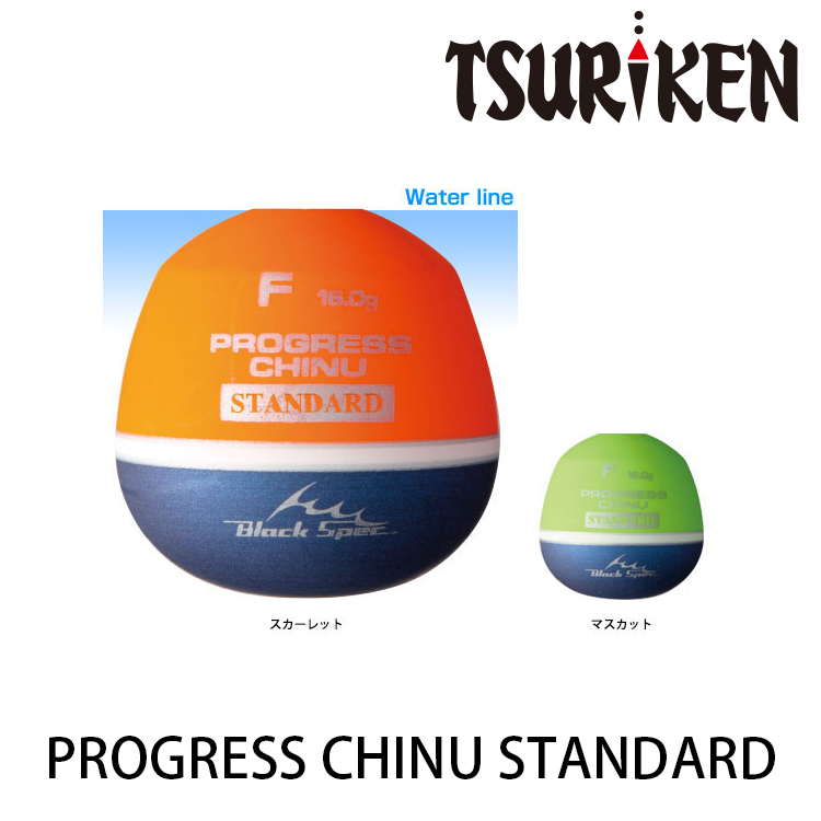 TSURIKEN釣研 PROGRESS CHINU STANDARD [海釣浮標] [磯釣阿波]