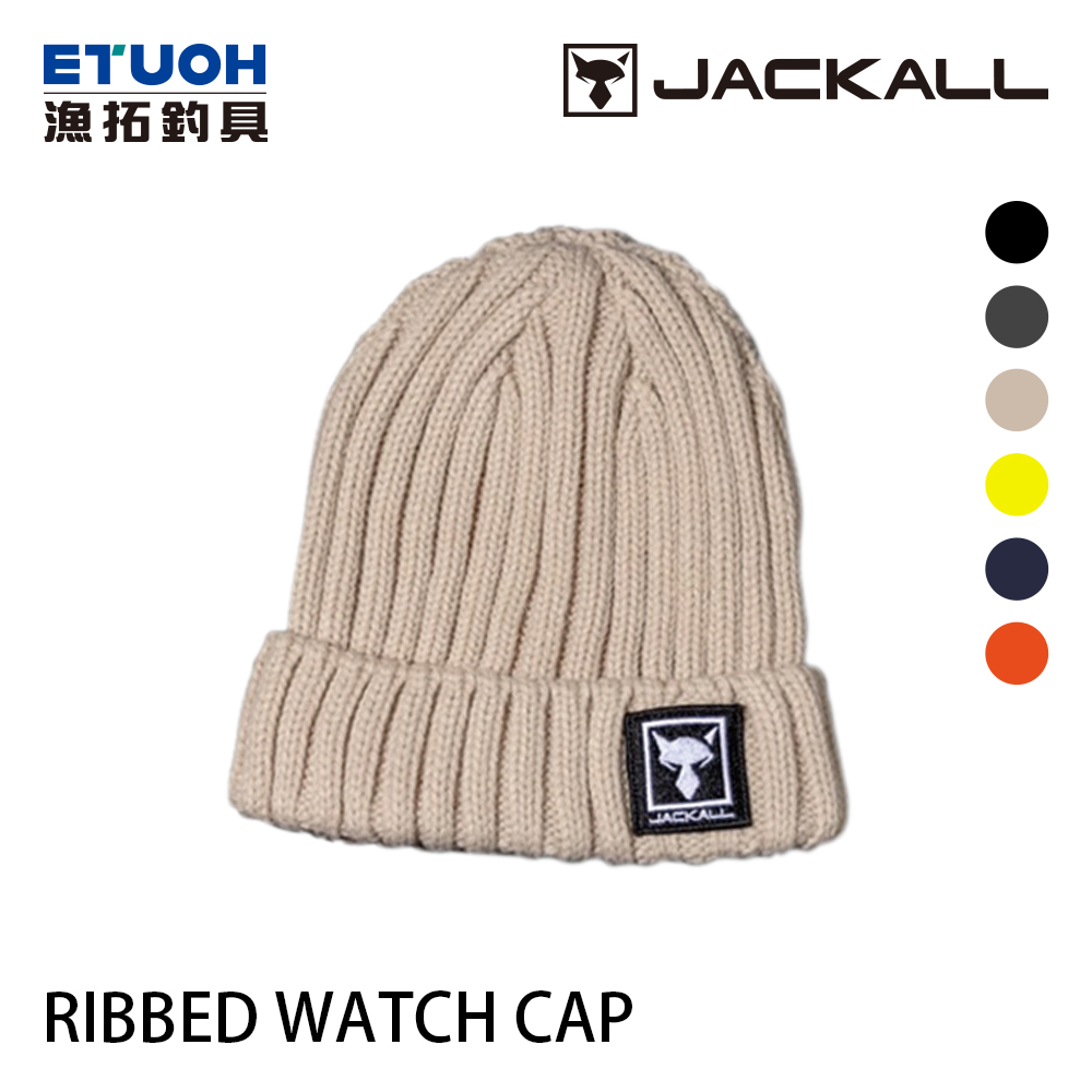 JACKALL RIBBED WATCH CAP [釣魚帽] [針織毛帽]