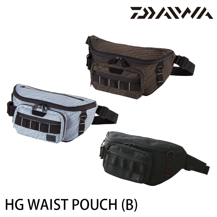 DAIWA HG WAIST POUCH [B] [腰包] [存貨調整]