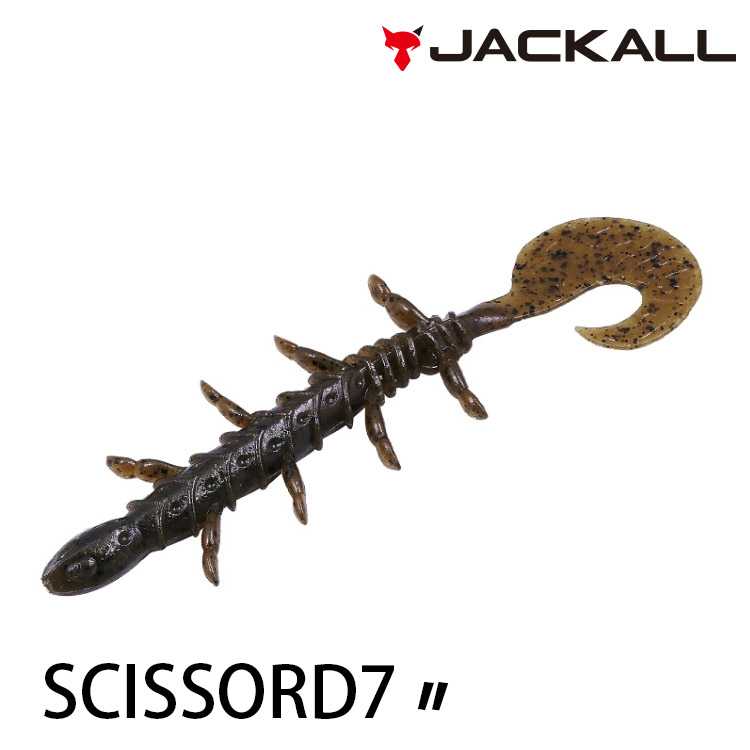 JACKALL SCISSORD 7 吋 [路亞軟餌]