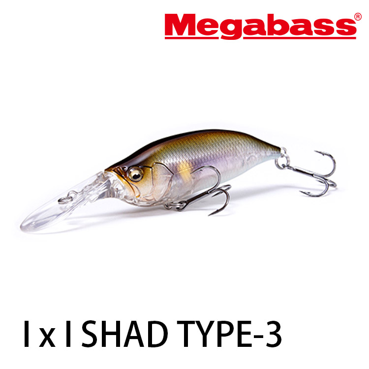 MEGABASS IXI SHAD TYPE-3 [路亞硬餌] [存貨調整]