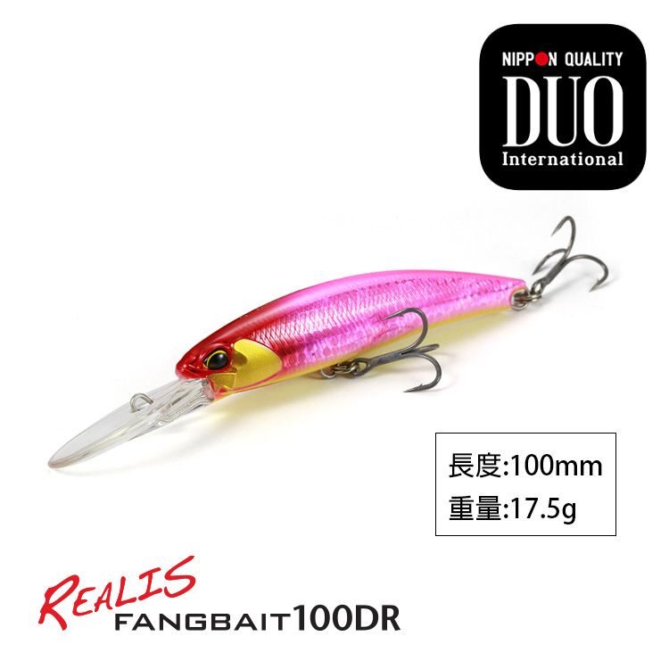 DUO REALIS FANGBAIT 100DR [路亞硬餌]