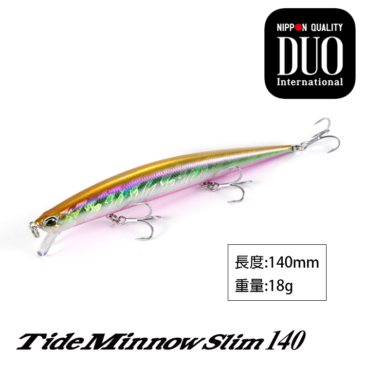 DUO TIDE MINNOW SLIM 140 [路亞硬餌] [存貨調整]