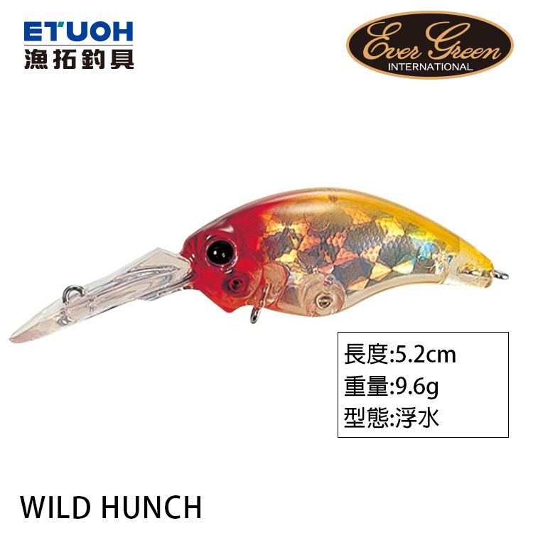 EVERGREEN WILD HUNCH [路亞硬餌]