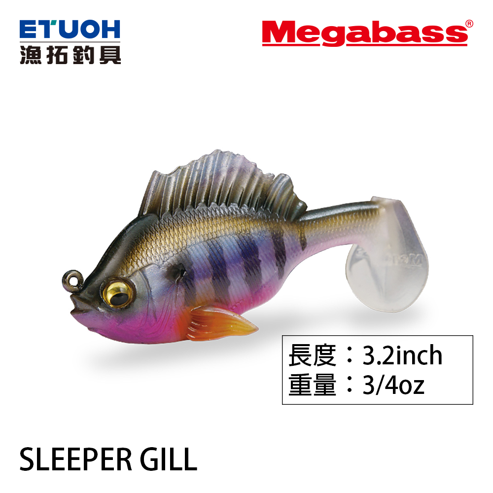 MEGABASS SLEEPER GILL 3.2吋3/4oz [路亞硬餌] [存貨調整] - 漁拓釣具官方線上購物平台