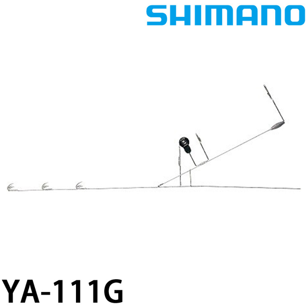 SHIMANO YA-111G 銀 #LL [軟絲挫鉤] [野猿釣法]