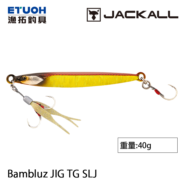 Jackall Métal Jig Bambluz SLJ TG Tungstène 40 Grammes Red Gold (4193