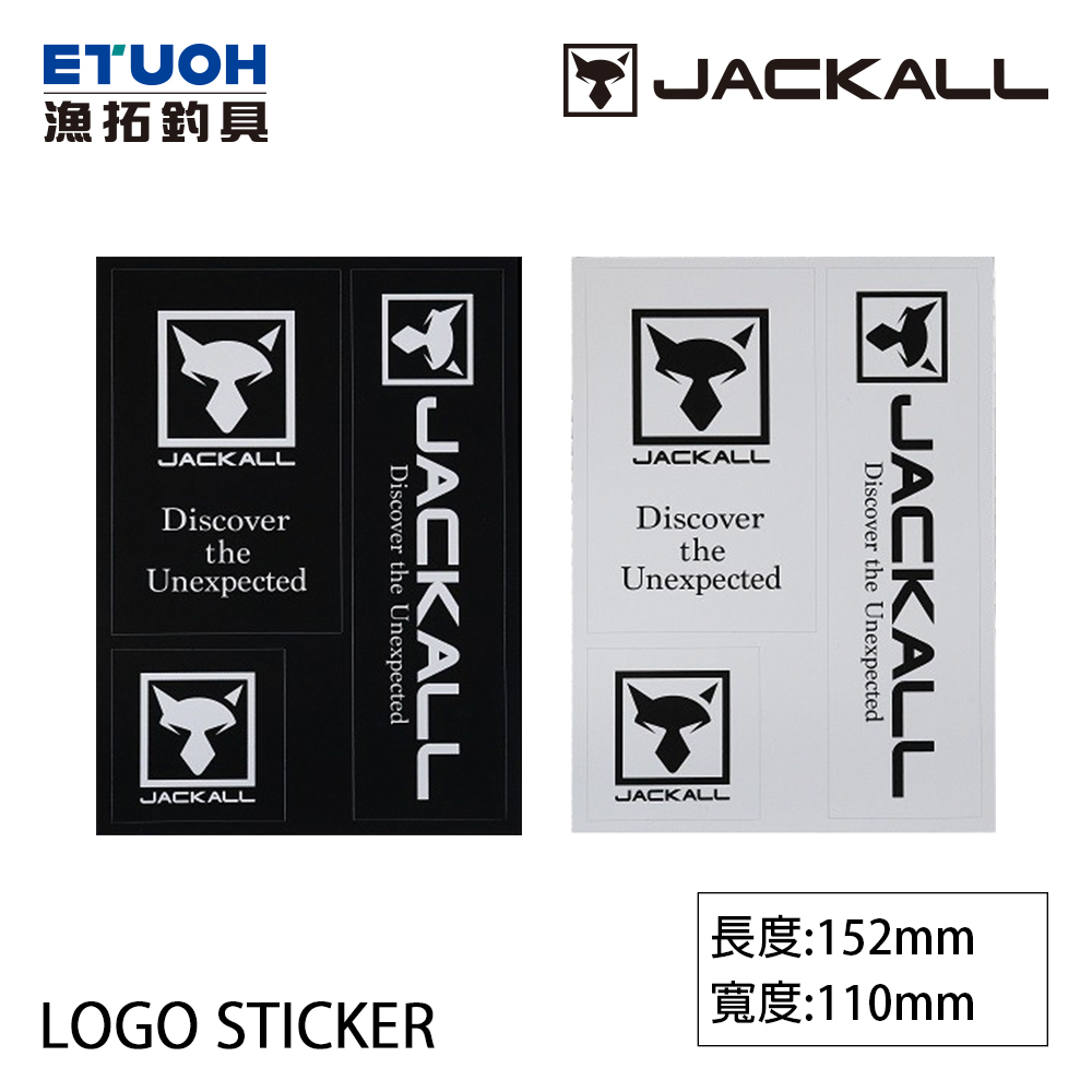 JACKALL LOGO STICKER [貼紙]