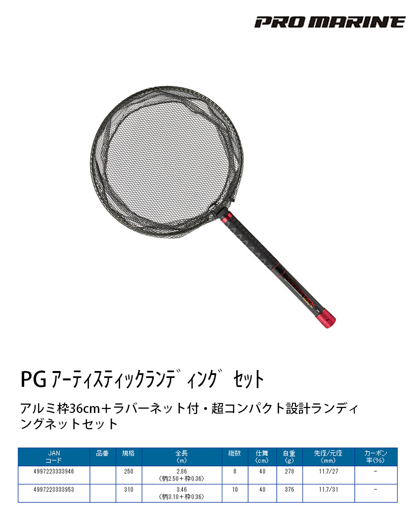 プロマリン PG アーティスティックランディング セット250 プロマリン アーティスティックランディングセット 250